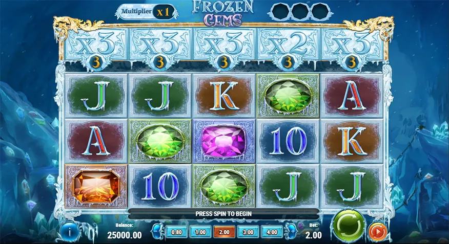 เล่นสล็อต Frozen Gems